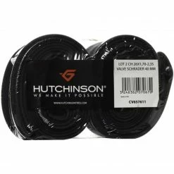 Lot De 2 Chambres à Air HUTCHINSON 26×1,70/2,35 Butyl Schrader 40 Mm