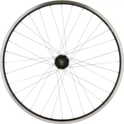 ROUE VTT ARRIÈRE 26″ DOUBLE PAROI DISQUE/V-BRAKE A CASSETTE NOIRE