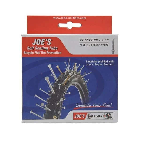 Chambre à Air NO FLATS JOES MTB 27,5×1,90/2,35 Presta 1 Chambre à Air NO FLATS JOES MTB 27,5×1,90/2,35 Presta