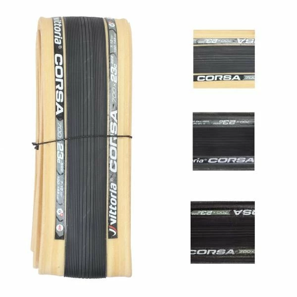 Pneu VITTORIA CORSA Graphene 700x23c Souple 1 Pneu VITTORIA CORSA Graphene 700x23c Souple