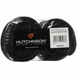 Lot De 2 Chambres à Air HUTCHINSON STANDARD 27,5 X 1,70/2,35 Schrader 40 Mm