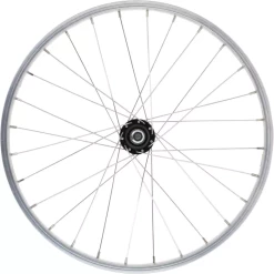 ROUE VÉLO ENFANT 20 POUCES ARRIÈRE SIMPLE PAROI ROUE LIBRE ARGENT